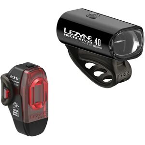 LEZYNE Hecto Drive 40 + KTV Set of Lights, Bicycle light, Bike accessories