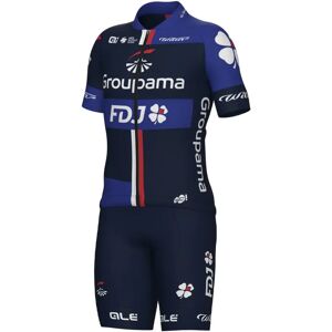 Alé GROUPAMA FDJ 2024 Children's Kit (cycling jersey + cycling shorts) Set (2 pieces)