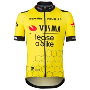 AGU TEAM VISMA-LEASE A BIKE Kids Jersey 2024 Short Sleeve Jersey, size S