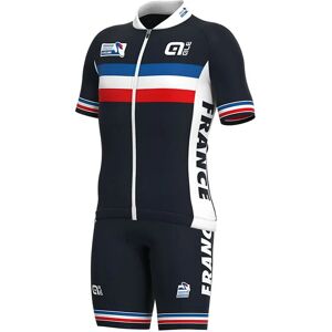 Alé FRENCH NATIONAL TEAM 2022 Children's Kit (cycling jersey + cycling shorts)