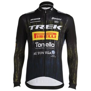Santini TREK PIRELLI Training 2021 Long Sleeve Jersey, for men, size 2XL, Cycle shirt, Bike gear