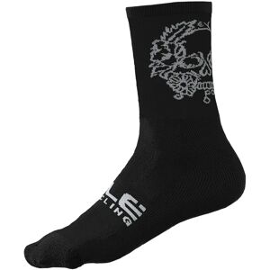 ALÉ Skull Cycling Socks Cycling Socks, for men, size L, MTB socks, Cycle gear