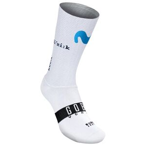 Gobik MOVISTAR TEAM Race 2024 Cycling Socks, for men, size L-XL, MTB socks, Cycling gear