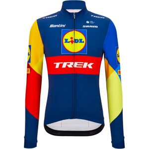 Santini LIDL-TREK 2024 Long Sleeve Jersey, for men, size XL, Bike Jersey, Cycle gear