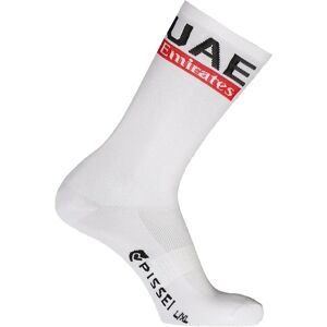 Pissei UAE TEAM EMIRATES 2024 Cycling Socks, for men, size L-XL, MTB socks, Cycling gear