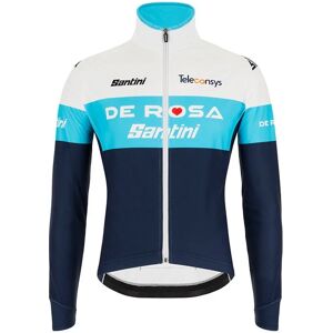 TEAM DE ROSA SANTINI 2021 Thermal Jacket, for men, size S, Winter jacket, Cycling clothing