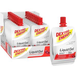 DEXTRO ENERGY Liquid Gel, cherry + caffeine 18 pieces/box, Sports food