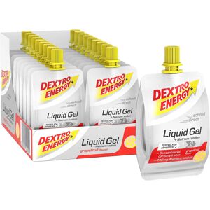 DEXTRO ENERGY Liquid Gel, Grapefruit + Natrium 18 pieces/box, Sports food