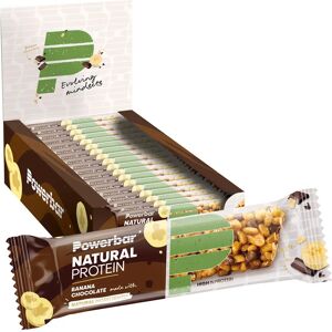 POWERBAR Natural Protein Banana Chocolate 18 Bars / Box Bar, Sports food