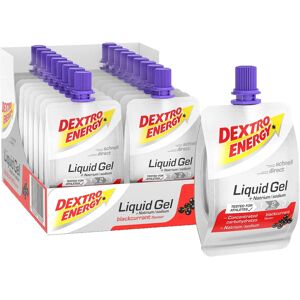 DEXTRO ENERGY Liquid Gel Black Currant + Sodium 18 pieces/box, Sports food