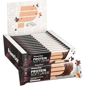 POWERBAR Protein Soft Layer Choco Toffee Brownie 12 Bars per Box Bar, Sports food