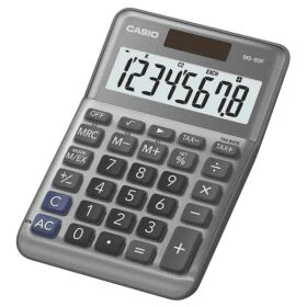 Casio MS-80F Desk Calculator - Grey