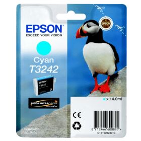 Epson T3242 Cyan Ink Cartridge - Puffin (Original)
