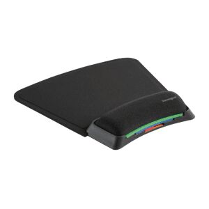 Kensington K55793EU SmartFit Mouse Pad with Wrist Support - Black