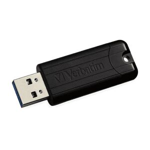 Verbatim PinStripe 49319 USB-A 3.0 Drive 128GB - Black