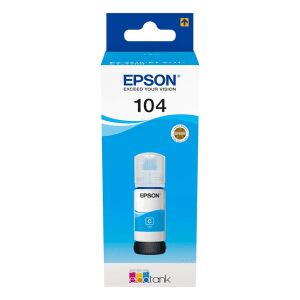 Epson 104 Cyan Ink Bottle - C13T00P240 (Original)