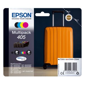 Epson 405 Multipack - 4 Ink Cartridges - Suitcase (Original)