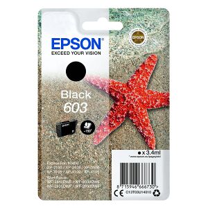 Epson 603 Black Ink Cartridge - Starfish (Original)