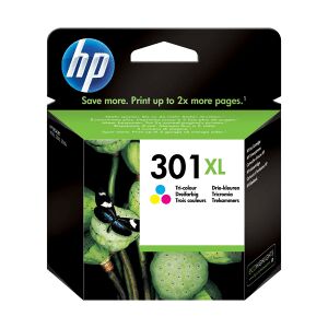 HP 301XL Tri-Colour High Capacity Ink Cartridge - CH564EE (Original)