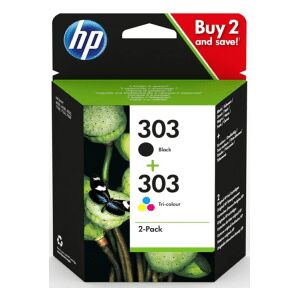 HP 303 Multipack - Full Set of 2 Ink Cartridges - 3YM92AE (Original)