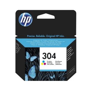 HP 304 Tri-Colour Ink Cartridge - N9K05AE (Original)