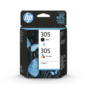 HP 305 Multipack - Full Set of 2 Ink Cartridges - 6ZD17AE (Original)