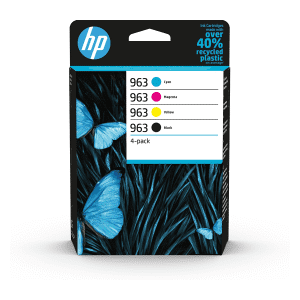 HP 963 Multipack - Full Set of 4 Ink Cartridges - 6ZC70AE (Original)