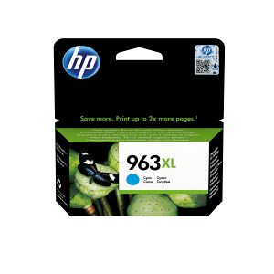 HP 963XL Cyan High Capacity Ink Cartridge - 3JA27AE (Original)