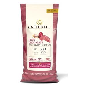 Callebaut Ruby chocolate chips (callets) - 10kg bag