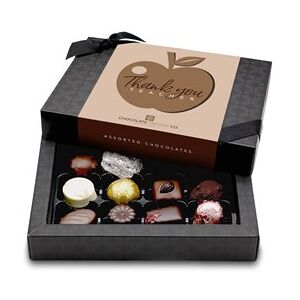 Chocolate Trading Co Thank You Teacher 12 Assorted Chocolate Gift Box