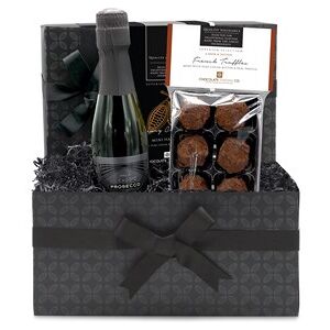 Chocolate Trading Co French Chocolate Truffles & Prosecco Mini Gift Hamper