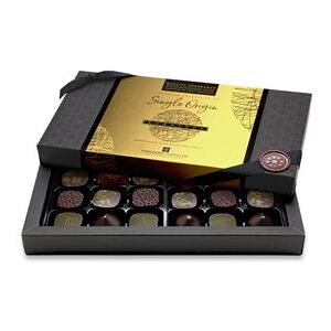 Chocolate Trading Co Superior Selection, 18 Single Origin Chocolate Ganaches Gift Box - Personalised 18 box