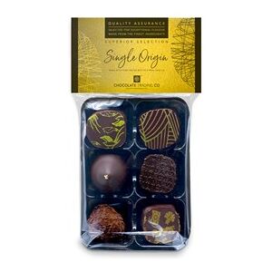 Chocolate Trading Co 6 Single Origin Chocolate Ganaches Gift Pack