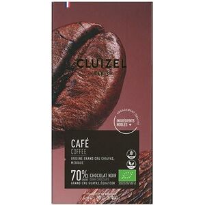 Cluizel Cafe, Grand Cru, 70% dark chocolate bar