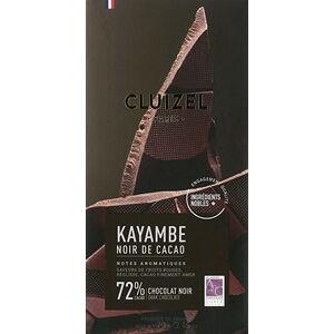 Cluizel, Kayambe, Noir de Cacao, 72% dark chocolate bar