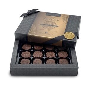 Chocolate Trading Co Superior Selection, High Cocoa, Dark Chocolate Ganaches 12/18/24 Gift Box - 18 Box