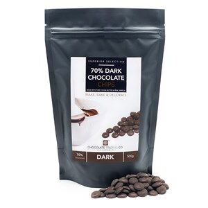 Make, Bake & Decorate 70% Dark Chocolate Chips - Medium 500g bag