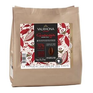 Valrhona Guanaja, 70% dark chocolate chips - Small 1kg bag