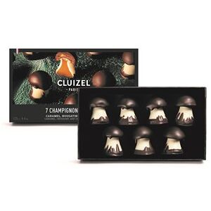 Cluizel Les Champignons, caramel & chocolate mushrooms - Box of 7