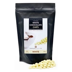 Make, Bake & Decorate White Chocolate Chips - Medium 500g bag