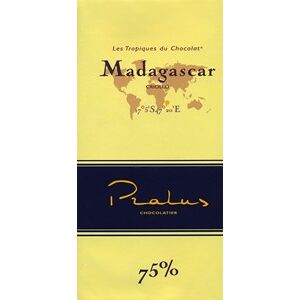 Pralus Madagascar, 75% dark chocolate bar