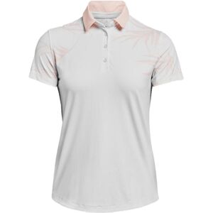 Under Armour Womens Iso-Chill Short Sleeve Golf Polo - White Under Armour Womens Iso-Chill Short Sleeve Golf Polo - White