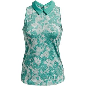 Under Armour Womens Zinger Rise Sleeveless Golf Polo Shirt - Neptune Under Armour Womens Zinger Rise Sleeveless Golf Polo Shirt - Neptune