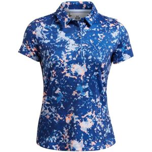 Under Armour Womens Playoff 3.0 Printed Polo - Tech Blue Under Armour Womens Playoff 3.0 Printed Polo - Tech Blue
