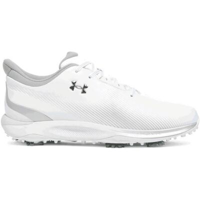 Under Armour Drive Fade Men’s Golf Shoes - White Under Armour Drive Fade Men’s Golf Shoes - White