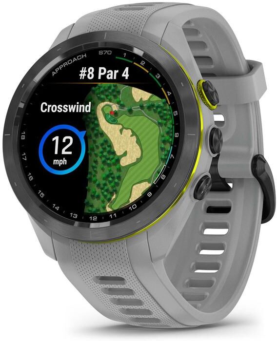 Garmin Approach S70s GPS Golf Smart Watch (42mm) - Grey