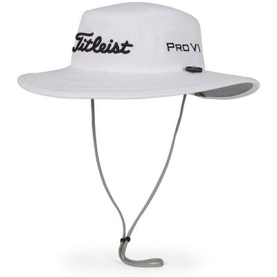 Titleist Tour Aussie Golf Hat - White/Black Titleist Tour Aussie Golf Hat - White/Black
