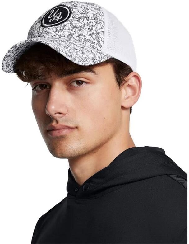 Under Armour UA Iso-Chill Driver Mesh Adjustable Cap - White