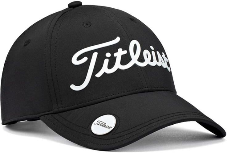Titleist Womens Players Performance Golf Ball Marker Cap - Black/White