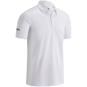 Callaway SS Solid Swing Tech Golf Polo Shirt -Bright White Callaway SS Solid Swing Tech Golf Polo Shirt -Bright White